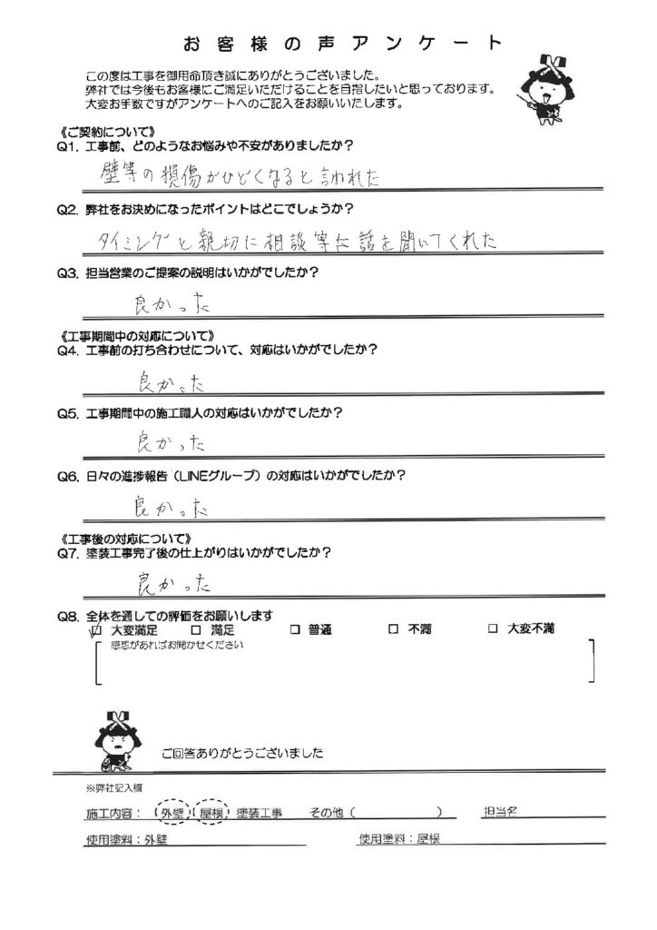 アンケート