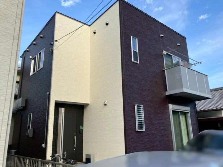 下関市M様邸　ブラウン×ホワイトで温かみのある印象に仕上げた外壁・屋根塗装工事