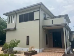 下関市M様邸　超低汚染塗料で明るい印象に仕上げた外壁塗装