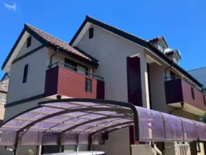 下関市O様邸　アースカラーの2色使いで暖かみのある印象に生まれ変わった外壁塗装