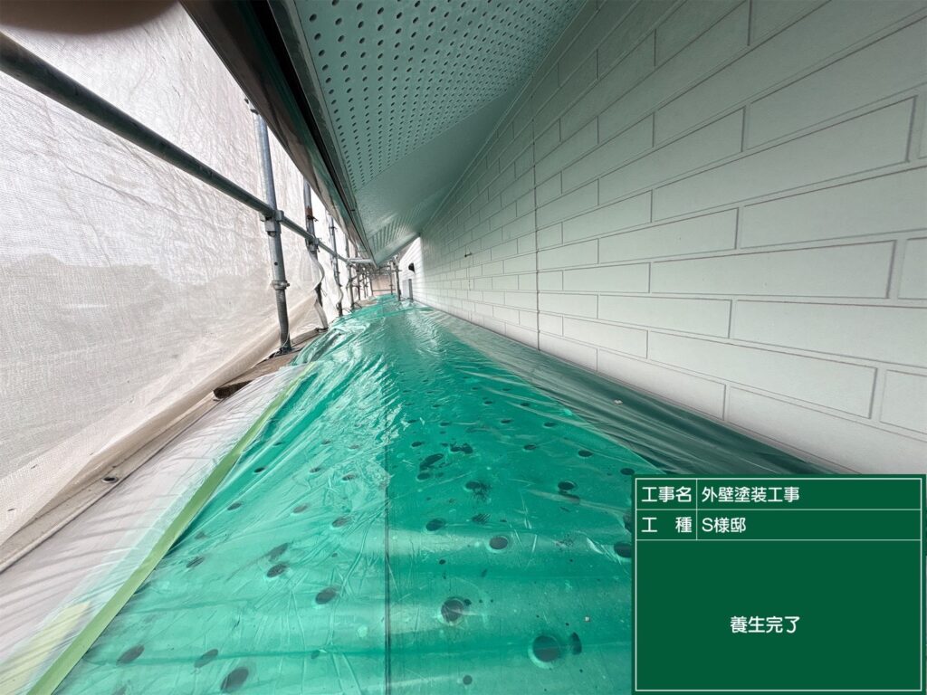 養生完了