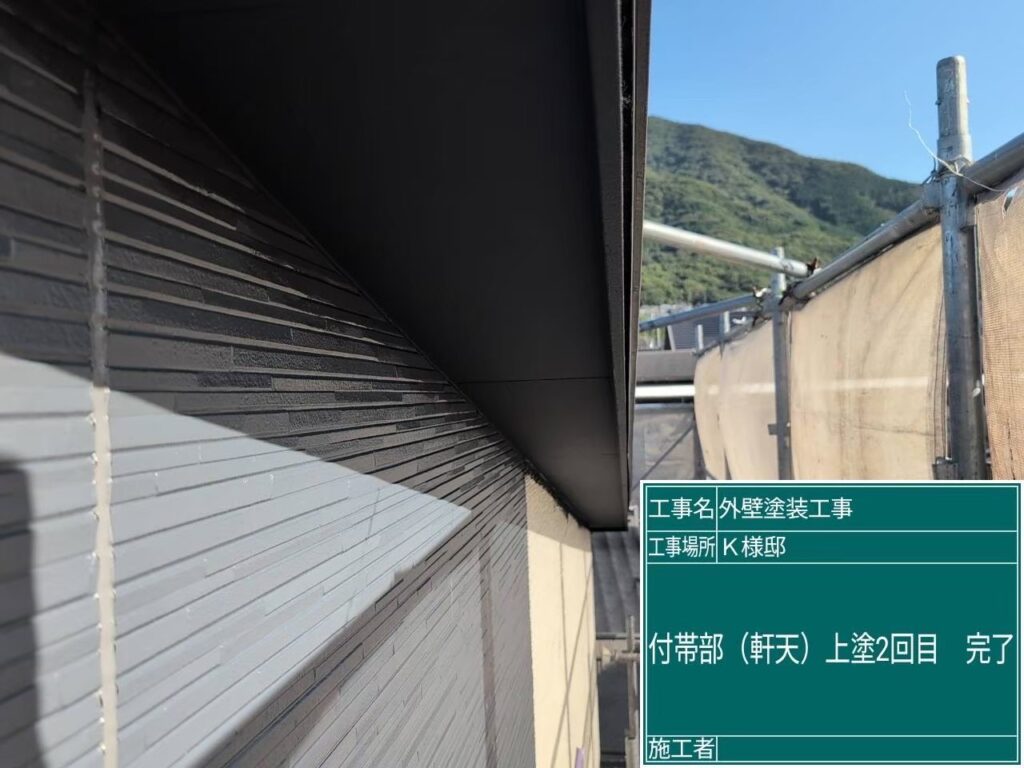 黒の軒天